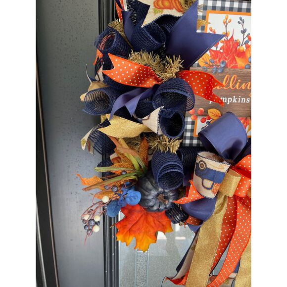 COPY - Fall Front Door Wreath - Picture 5 of 6